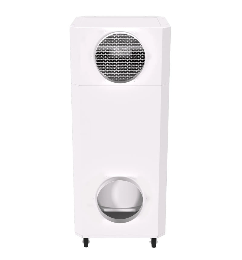Load image into Gallery viewer, INOVA E400, Medical Grade HEPA Commercial Air Purifier, White, Front, Face
