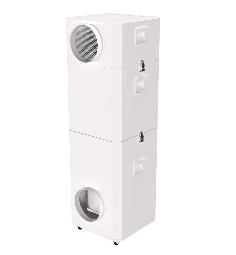 Load image into Gallery viewer, INOVA E600, Medical Grade HEPA Commercial Air Purifier, White, Front