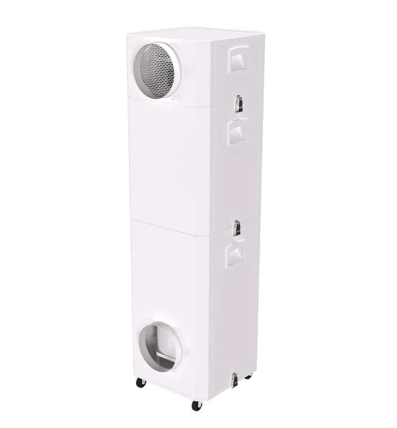 Load image into Gallery viewer, INOVA E600R, Medical Grade HEPA Commercial Air Purifier, White, Front