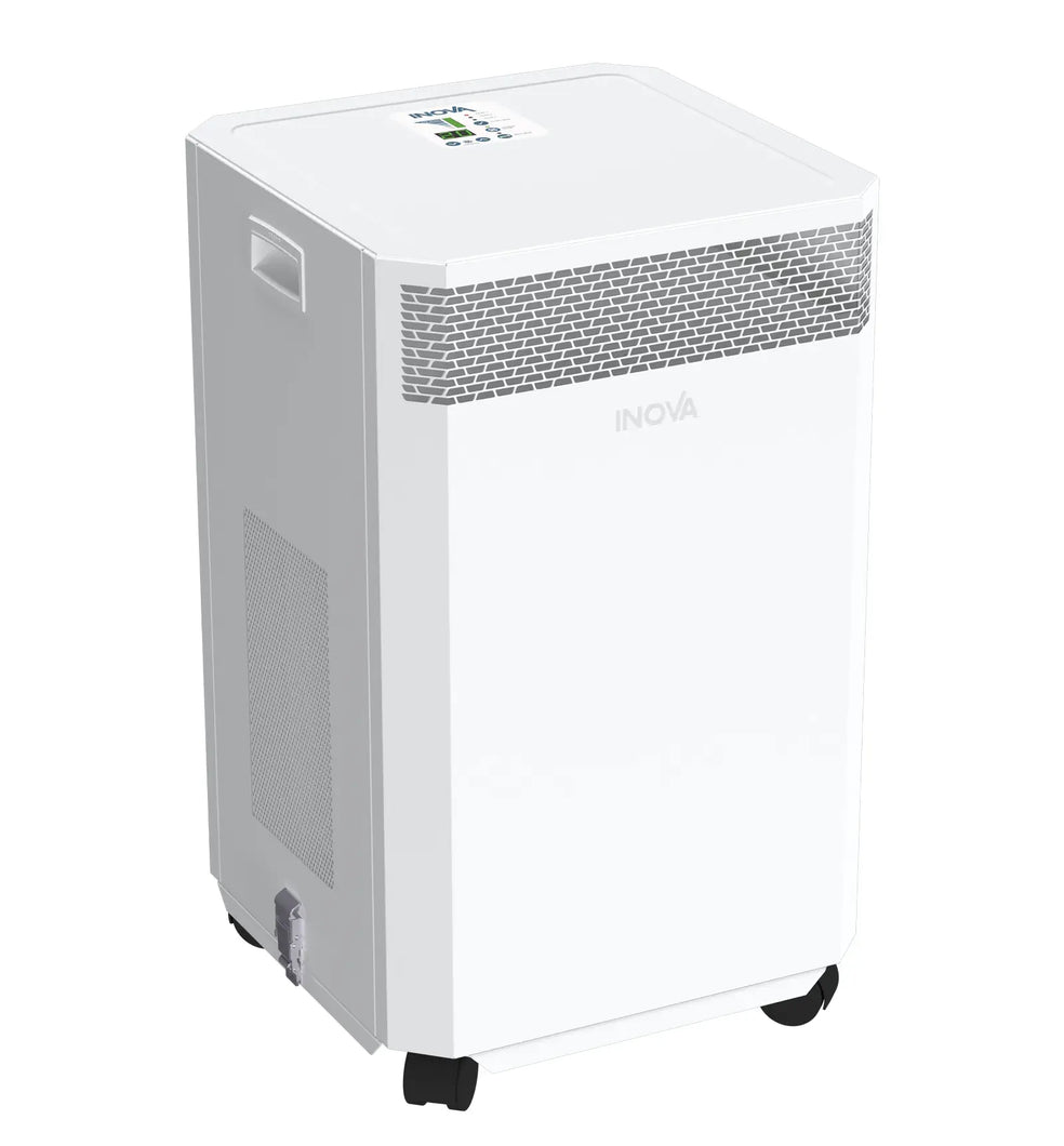 INOVA DE20, DV20 Medical Grade HEPA Air Purifier, White, Front