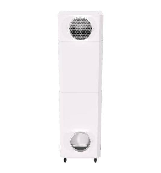 INOVA E600R, Medical Grade HEPA Commercial Air Purifier, White, Front, Face