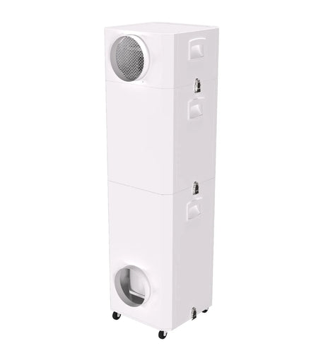 INOVA E600R, Medical Grade HEPA Commercial Air Purifier, White, Front